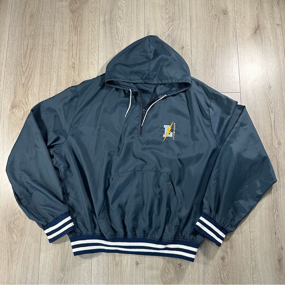 90s American Football Varsity Holloway Jacket Size XXL - Picture 2 of 9